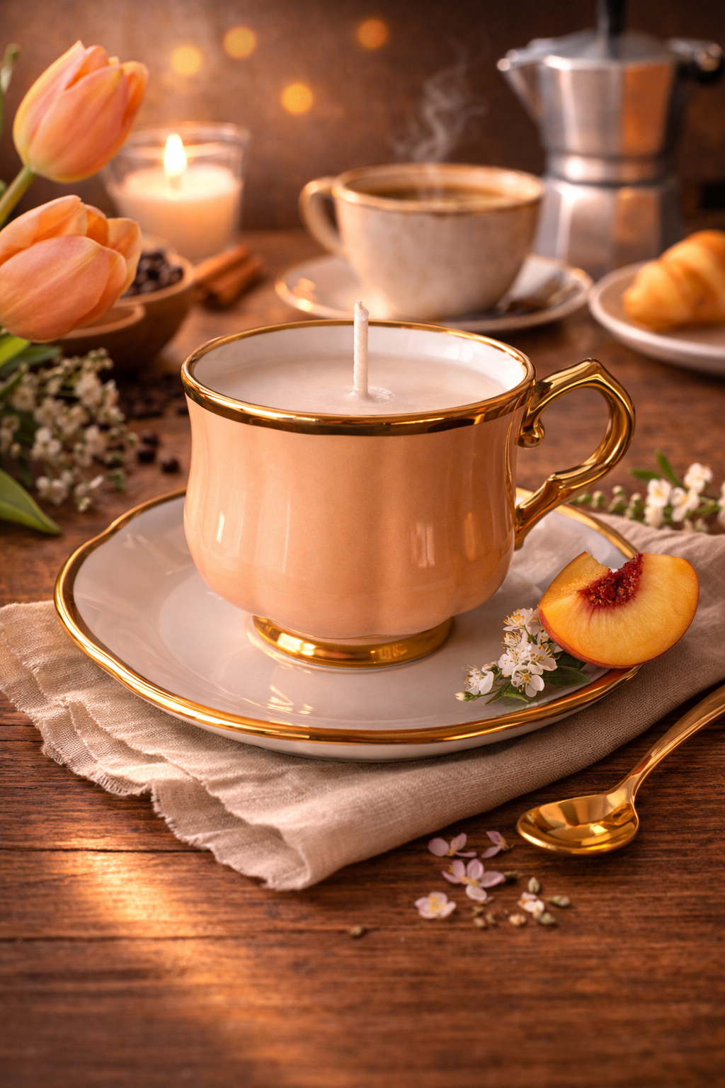 Fika Collection Candle🩷🧡💛🩵💚🤎