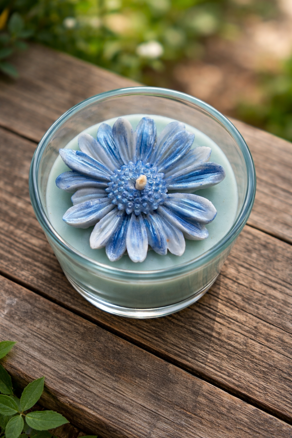 Spring Whisper / Vårviskning💙Vegan🩵Organisk🤍Doftljus